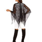 INC International Concepts Topper de malha floral de lurex feminino, preto, tamanho regular