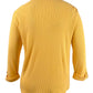 Tommy Hilfiger Blusa Waffle Popover Feminina Amarelo Brilhante Tamanho P