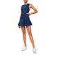 Minivestido Alex Chambray para mulheres da Free People, azul-marinho, tamanho 2