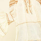 Blusa bordada Talia feminina Free People, branca, tamanho X-S