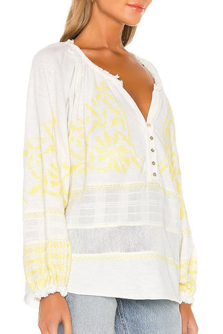 Top Persuasão Feminino Free People Tamanho Branco Tamanho Pequeno