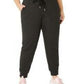Calça Calvin Klein Feminina Heather Preta Tamanho 3X