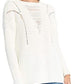 Suéter texturizado feminino Rachel Roy, branco, tamanho X-G