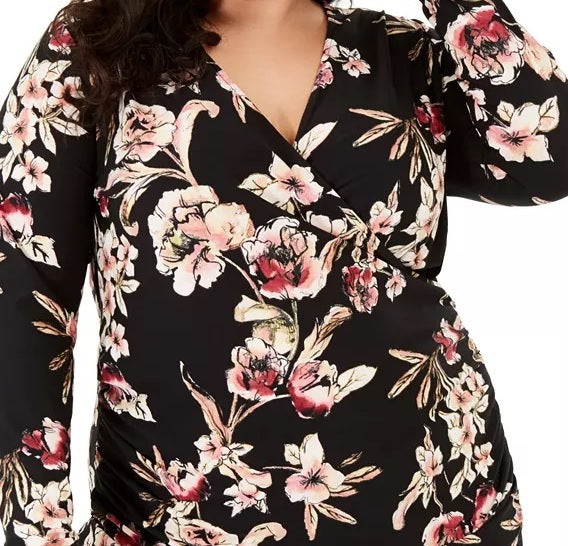 Rachel Roy Blusa Stella Plus Feminina Preta Tamanho 2X