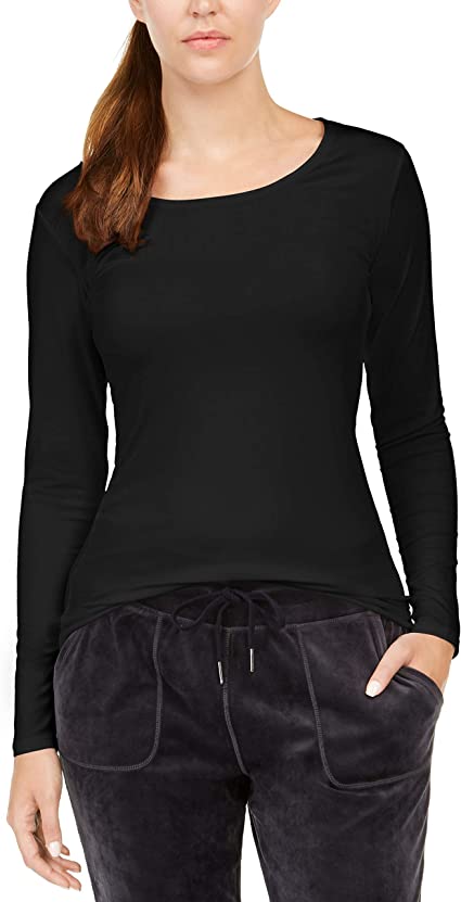 Roupa íntima térmica feminina 32 Degrees, preta, tamanho pequeno