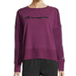 Moletom Champion Heritage Cotton Mix Texture Feminino Roxo Tamanho P