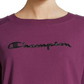 Moletom Champion Heritage Cotton Mix Texture Feminino Roxo Tamanho P