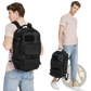 Tactical Waterproof Laptop Backpack with Waist Bag