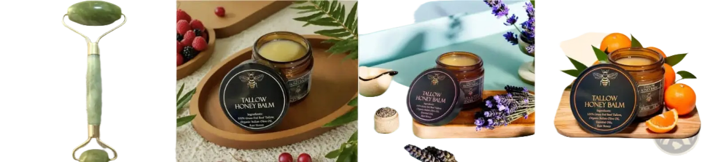 Tallow Honey Balm Moisturizing Body Cream 100g