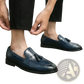 Tassel Loafers Polished Leather Slip on Shoes