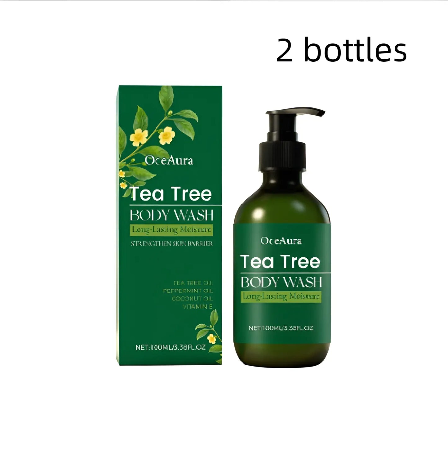 Tea Tree Body Wash Moisturizing Skin Cleanser 100ml