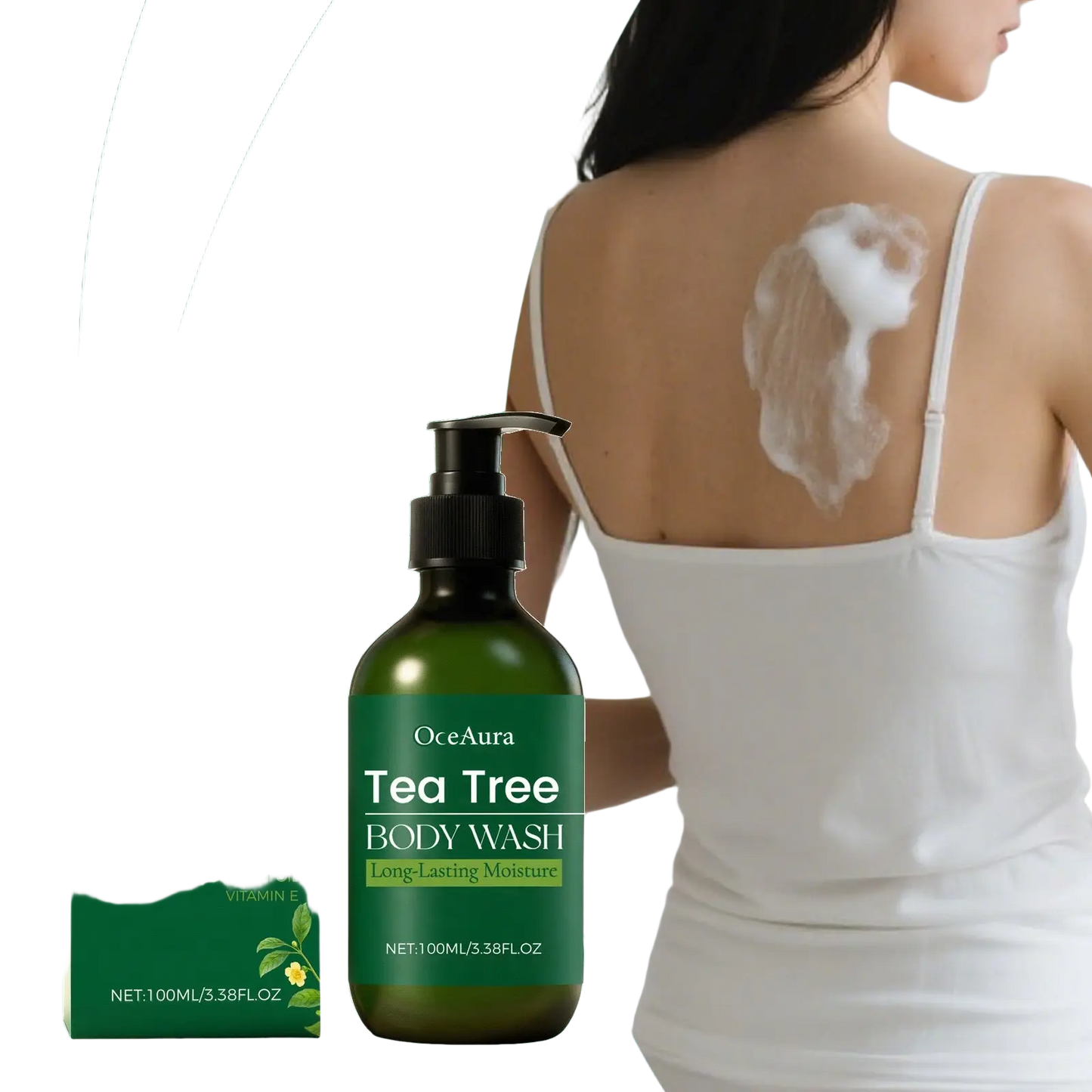Tea Tree Body Wash Moisturizing Skin Cleanser 100ml