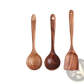 Teak Wood Kitchen Utensil Set Cooking Spoons 7pcs