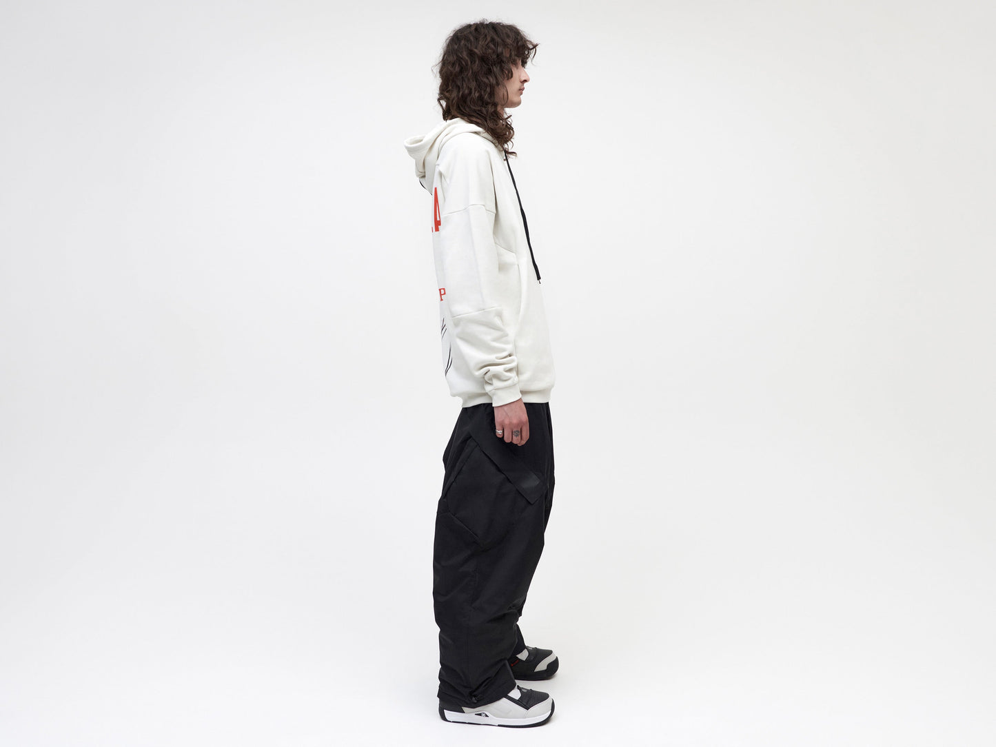 O.S Wadded Cargo Pant - Black