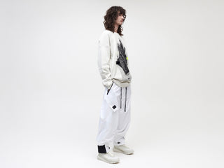 O.S Wadded Cargo Pant - White