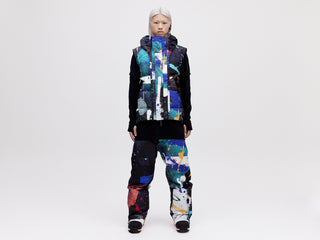 Wadded Ski Pant - Dark Splatter