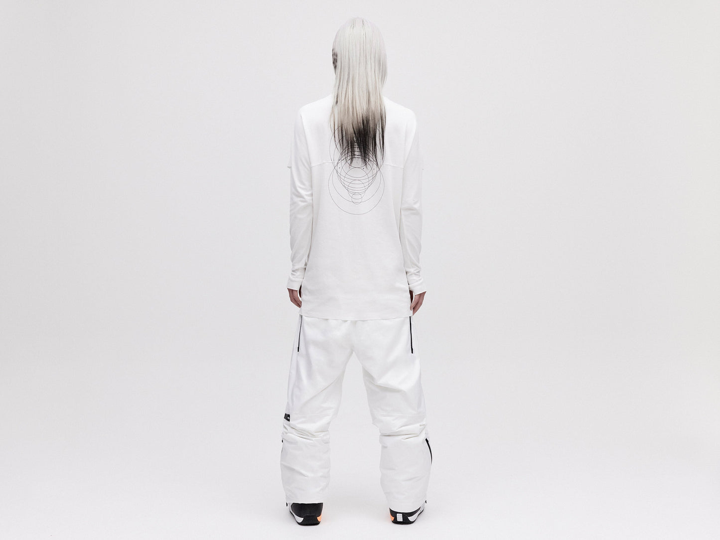 Wadded Ski Pant - White