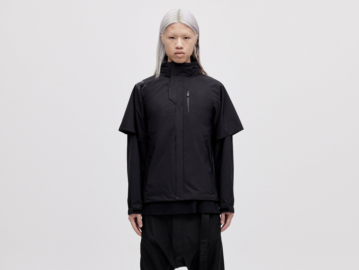 Layered 2L Jacket - Black