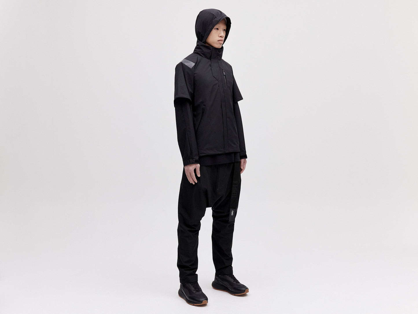 Layered 2L Jacket - Black