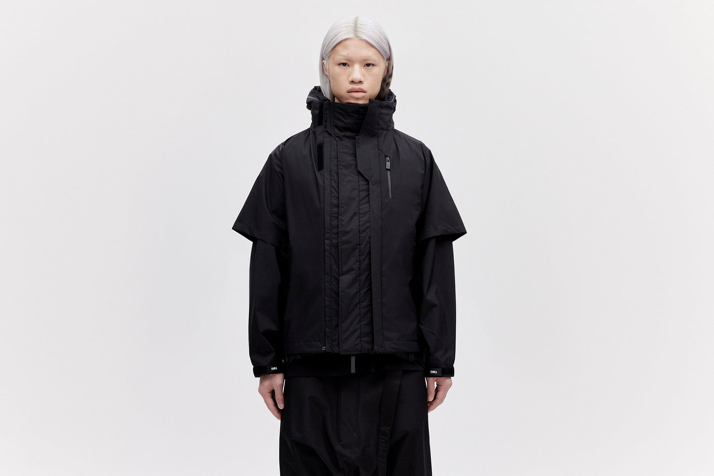 Layered 2L Jacket - Black