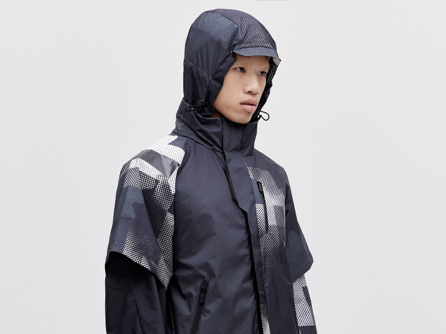 Layered 2L Jacket - Dark Pixel