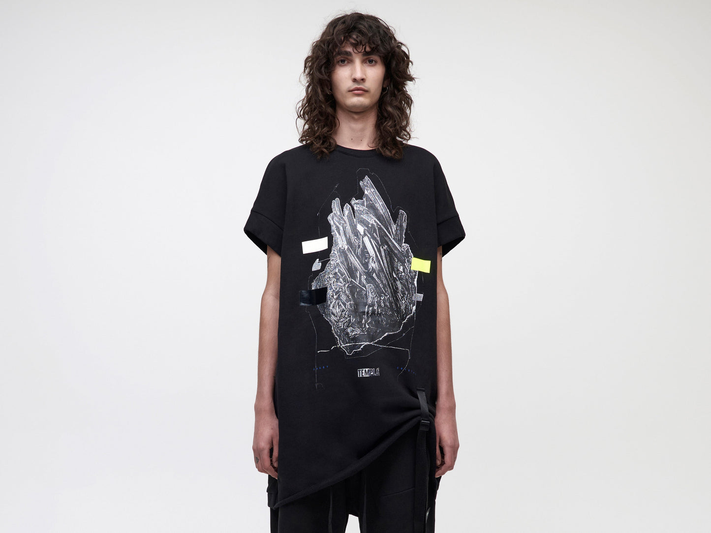 Palla Tee Ghost Crystal - Black