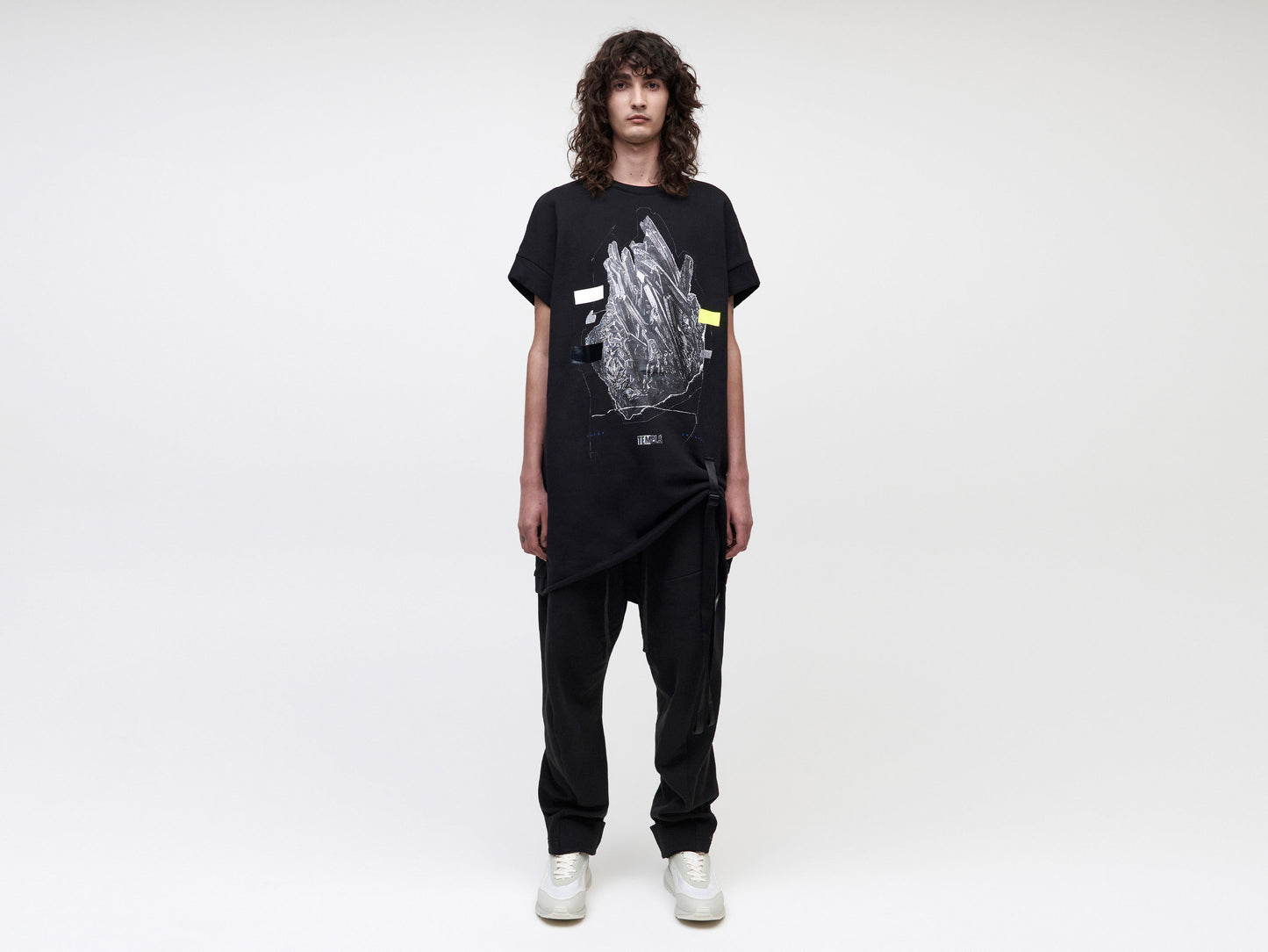 Palla Tee Ghost Crystal - Black