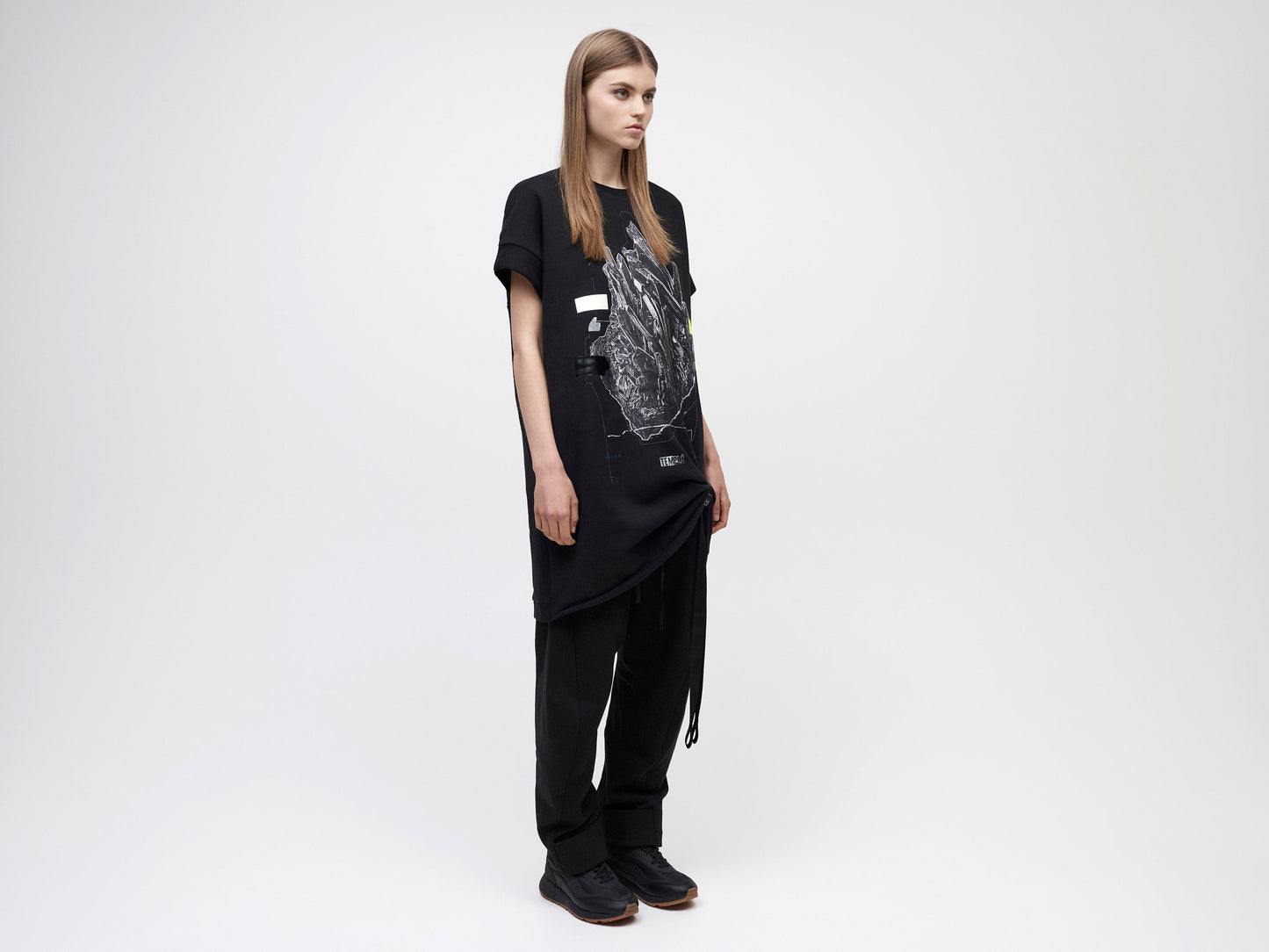 Palla Tee Ghost Crystal - Black
