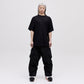 O.S Zip Back Tee - Black