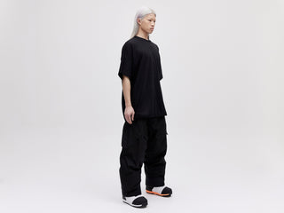 O.S Zip Back Tee - Black