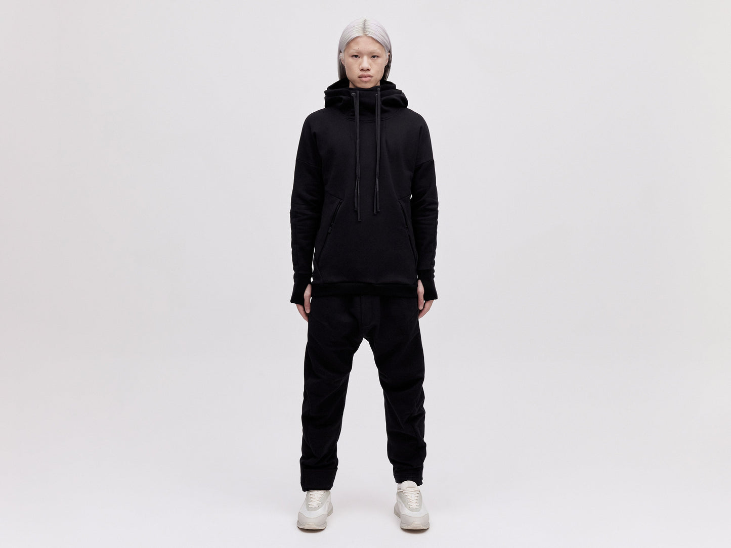 Double Hoodie - Black