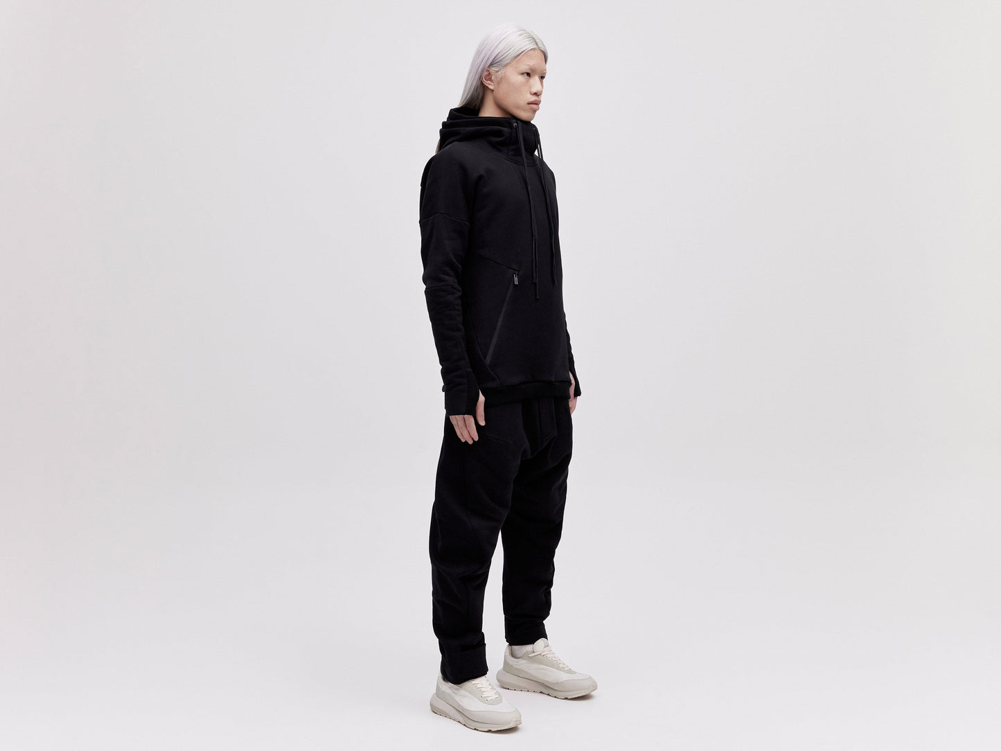 Double Hoodie - Black