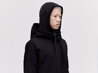 Double Hoodie - Black