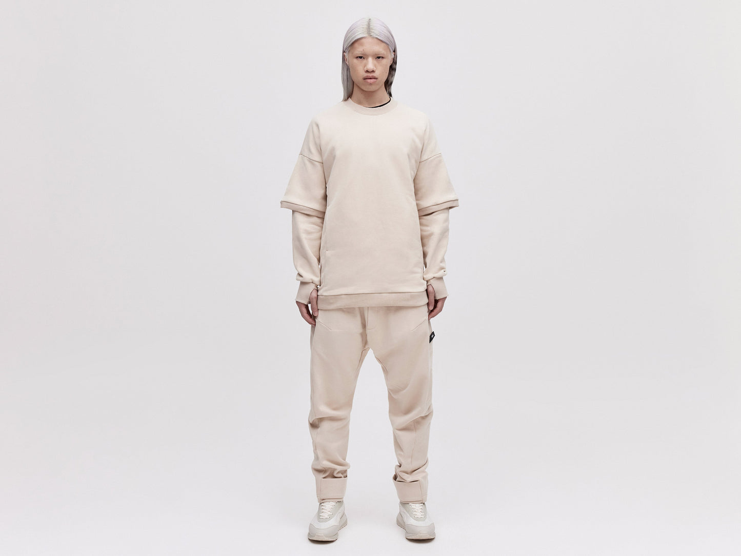 Layered Sweater - Fog