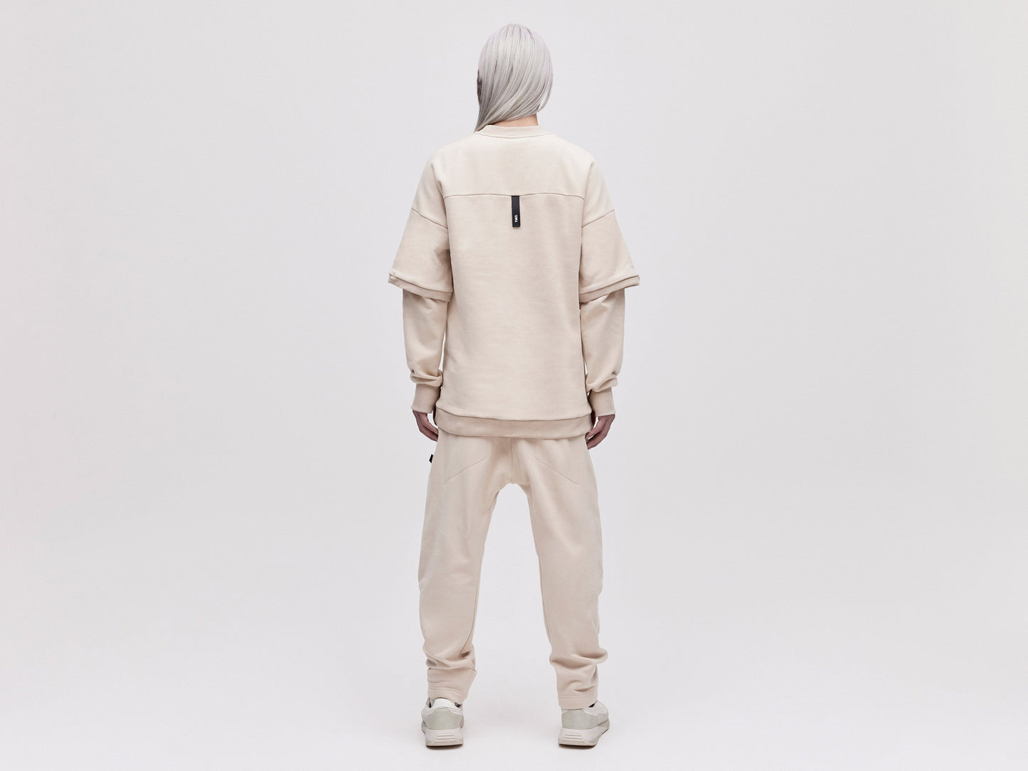 Layered Sweater - Fog