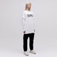 Layered Long Sleeve Tee - White