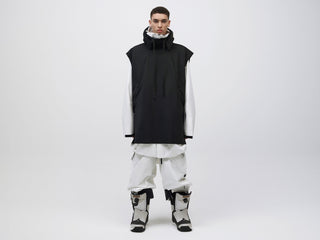 Pipe Hoodie Tank - Black