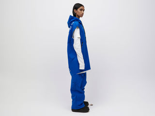 Pipe Hoodie Tank - Blue