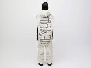 Pipe Hoodie Tank - Vaporous Grey