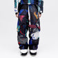 O.S Wadded Cargo Pant Unisex - Dark Splatter