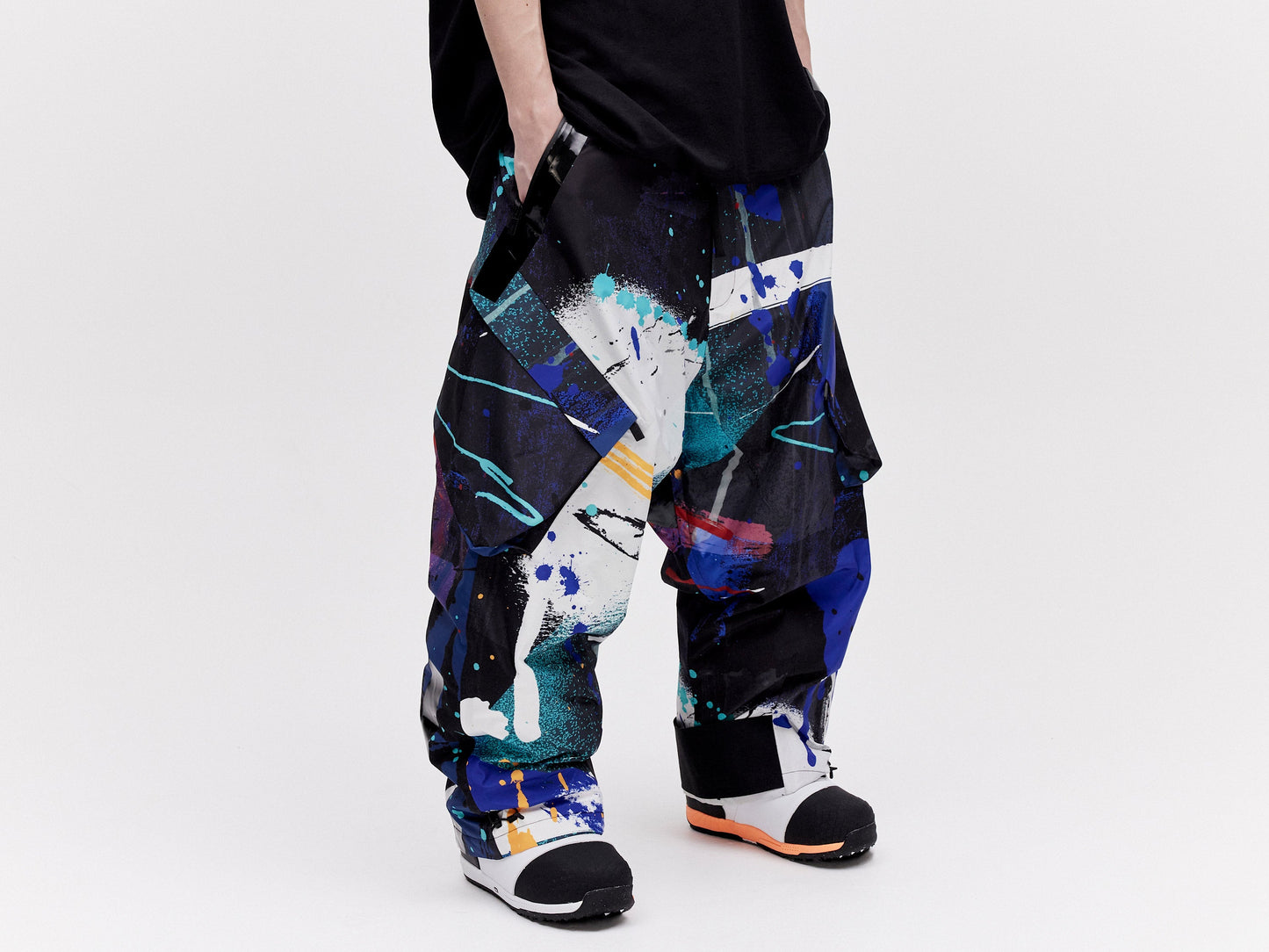 O.S Wadded Cargo Pant - Dark Splatter