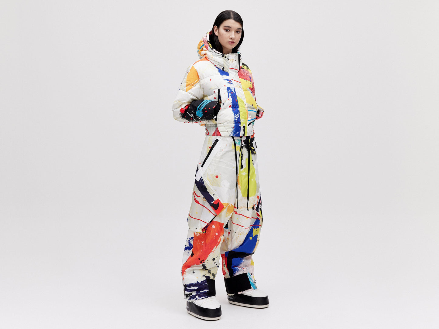 O.S Wadded Cargo Pant - Light Splatter