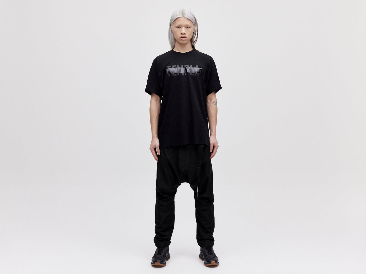 Dropped Crossover Pant - Black