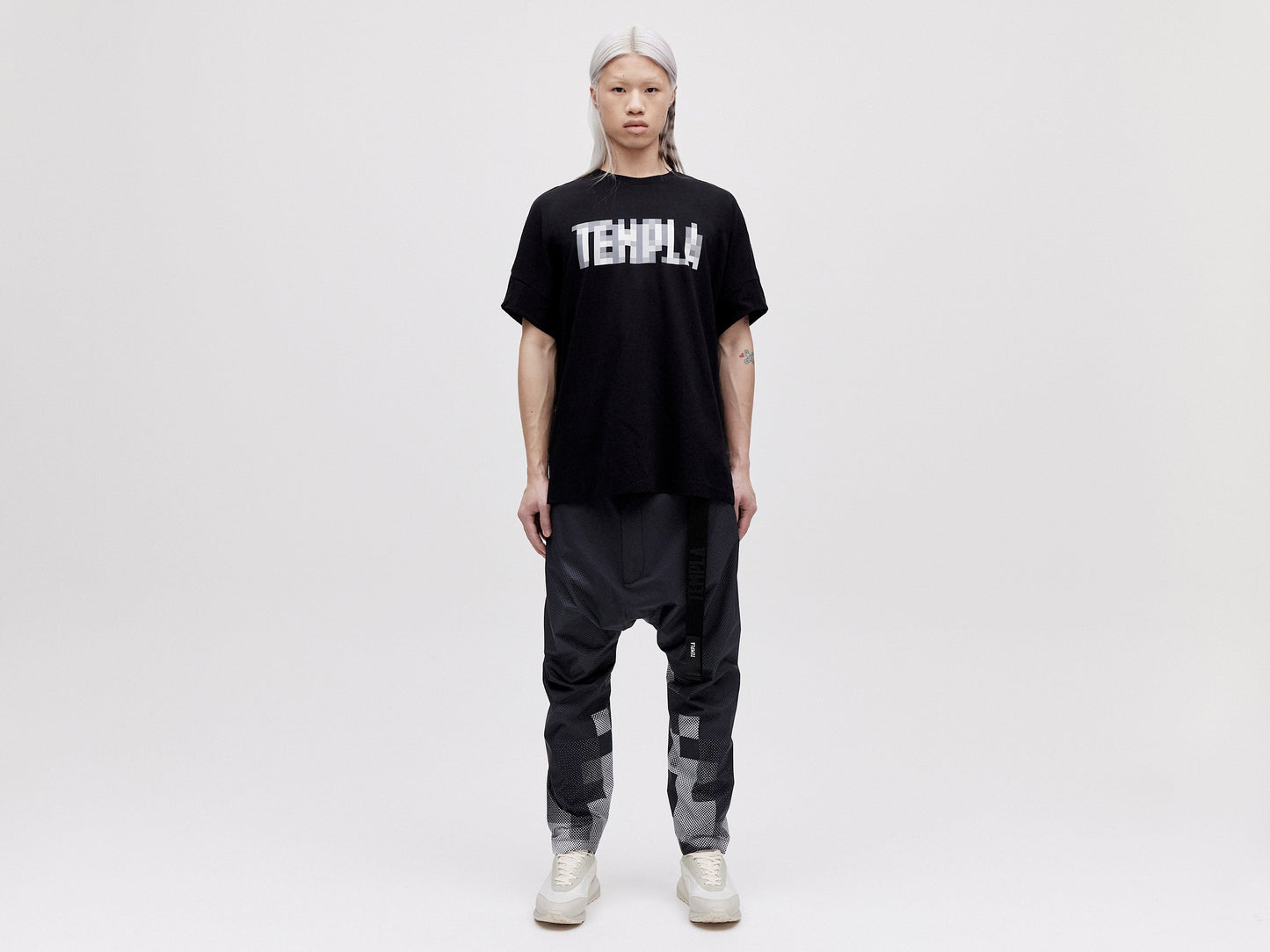 Dropped Crossover Pant - Dark Pixel