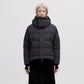 On/Off Hood O.S Down Jacket - Reflective Black