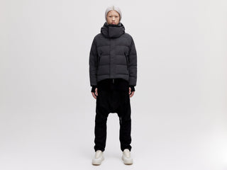 On/Off Hood O.S Down Jacket - Reflective Black