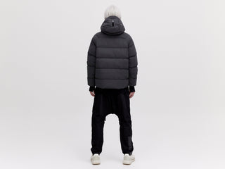 On/Off Hood O.S Down Jacket - Reflective Black