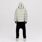 On/Off Hood O.S Down Jacket - Reflective Jade