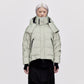 On/Off Hood O.S Down Jacket - Reflective Jade