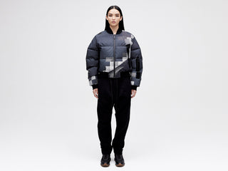 Bomber Down Jacket - Dark Pixel